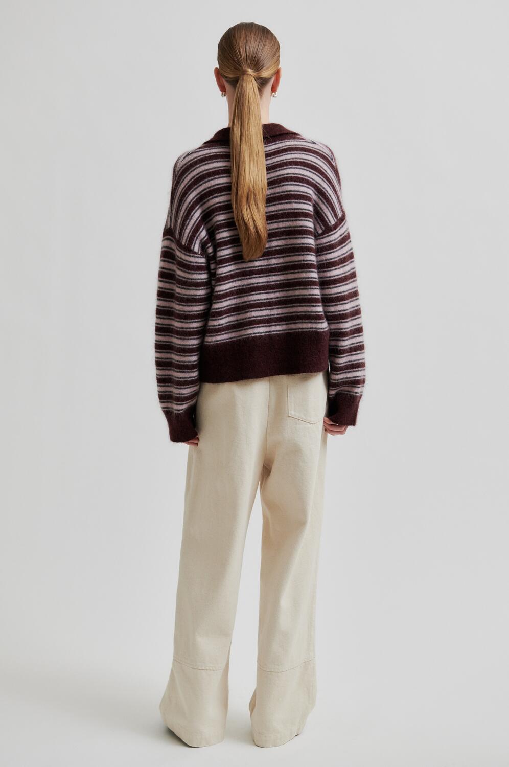 Vienna strikket polotrøje - Sassafras